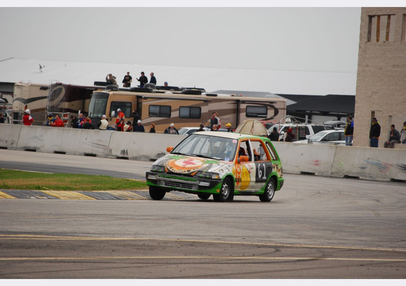 Illustration for article titled Four Hours Into The Texas Gator-O-Rama 24 Hours Of LeMons, Corolla FX16 In The Lead!